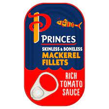 PRINCES MACKEREL FILLETS IN TOMATO