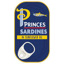 PRINCES SARDINES SUNFLOWER OIL